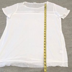 Cut Loose mesh top, tee